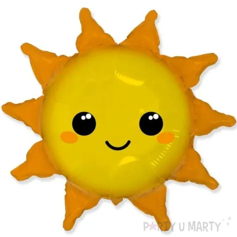 balon foliowy usmiechniete sloneczko flexmetal 24 shp