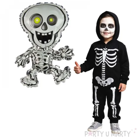 balon foliowy usmiechniety szkielet kostek arpex shp