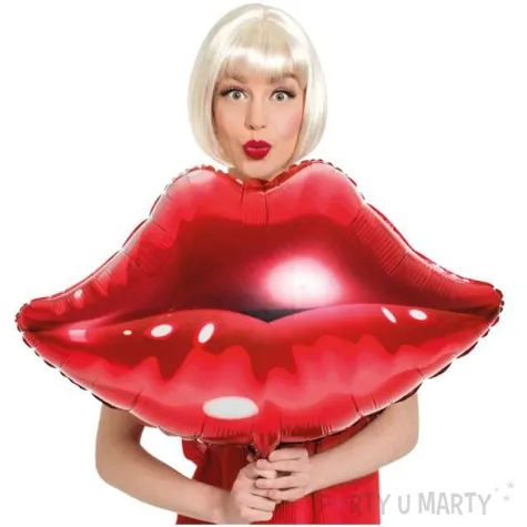 balon foliowy usta czerwony folat 30 shp