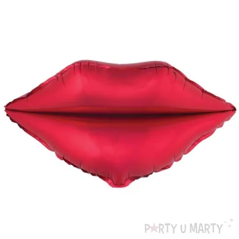 balon foliowy usta czerwony funnyfashion 21 shp