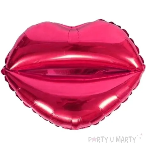 balon foliowy usta gladkie rozowy jix 19 shp