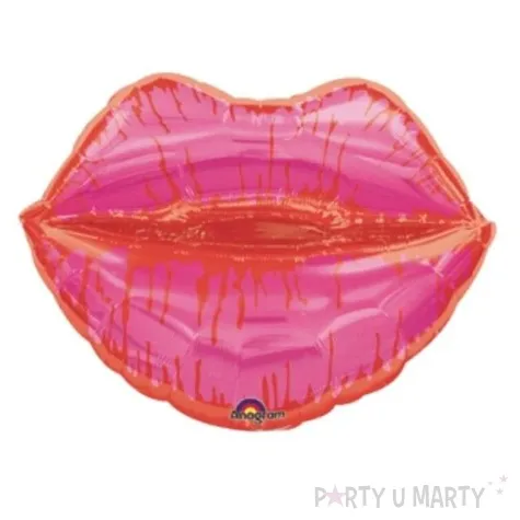 balon foliowy usta rozowy amscan 14 shp