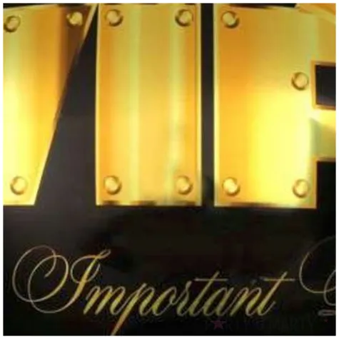 balon foliowy vip very important party czarno zloty santex 18 rnd