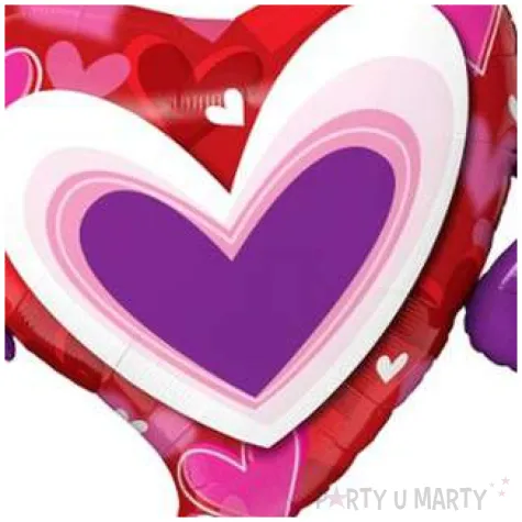 balon foliowy walentynki i heart you qualatex 46 shp