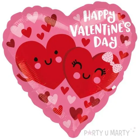 balon foliowy walentynki serce amscan 17 hrt