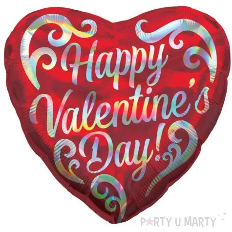 balon foliowy walentynki serce amscan 18 hrt