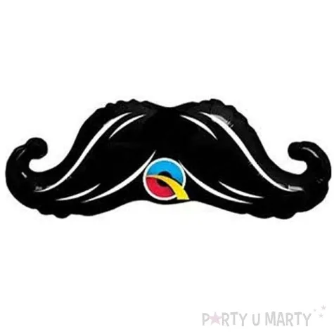 balon foliowy wasy czarny qualatex 12 shp