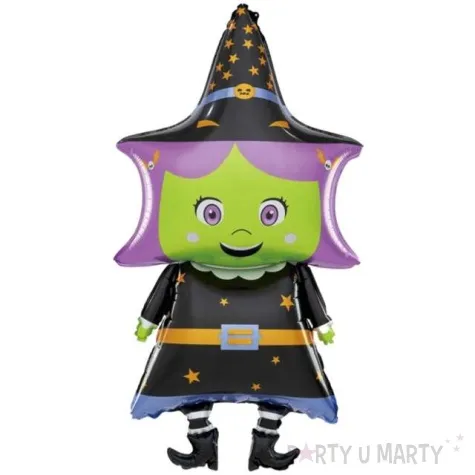 balon foliowy wesola wiedzma wielokolorowy partypal 39 shp