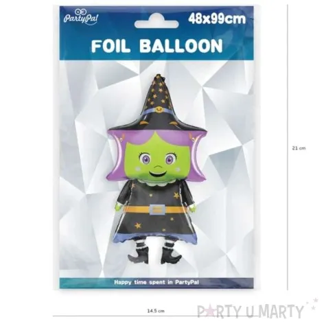 balon foliowy wesola wiedzma wielokolorowy partypal 39 shp