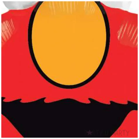 balon foliowy wesoly elmo xl czerwony amscan 20 shp