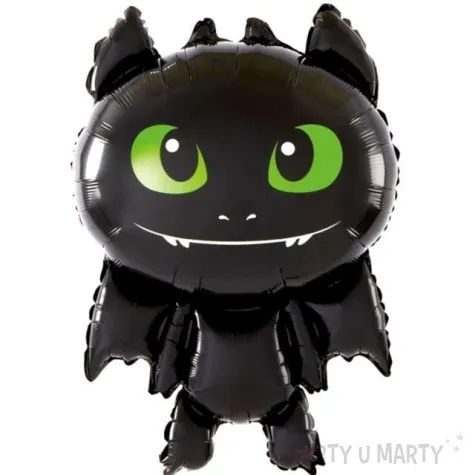 balon foliowy wesoly smok czarny partypal 34 shp