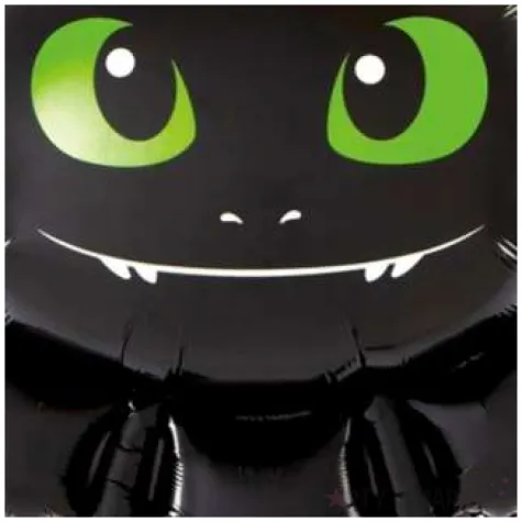 balon foliowy wesoly smok czarny partypal 34 shp