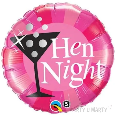 balon foliowy wieczor panienski rozowy qualatex 18 rnd