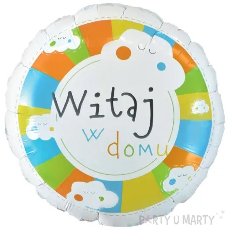 balon foliowy witaj w domu godan 18 rnd
