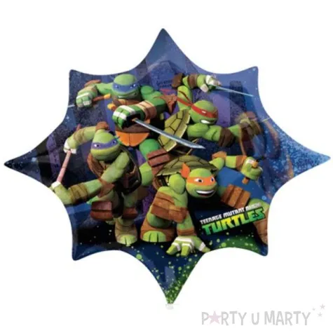 balon foliowy wojownicze zolwie ninja amscan 29 shp