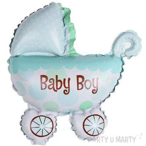 balon foliowy wozek baby boy oem 14 shp