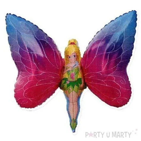 balon foliowy wrozka ze skrzydelkami flexmetal 14 shp