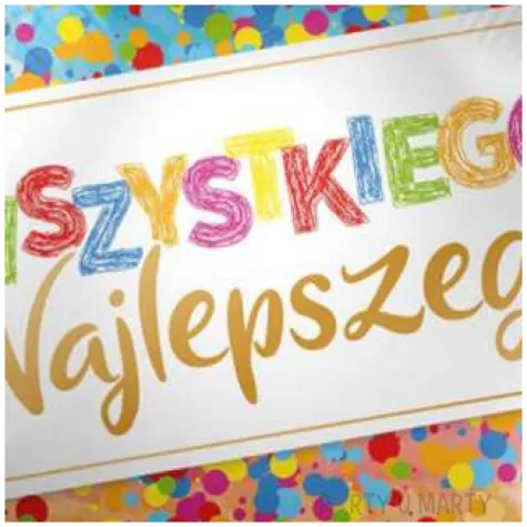 balon foliowy wszystkiego najlepszego premioloon 17 rnd