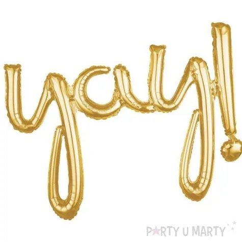 balon foliowy yay zloty godan 35 shp
