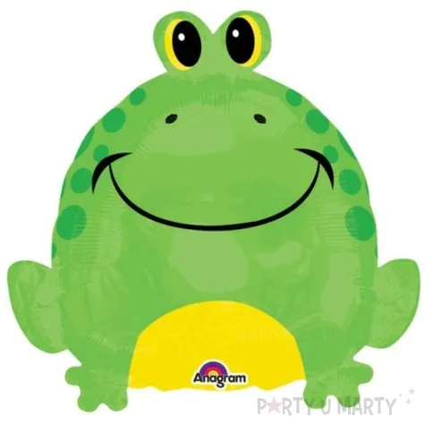 balon foliowy zaba zielony amscan 14 shp