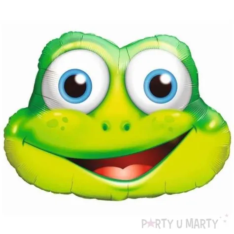 balon foliowy zaba zielony qualatex 32 shp