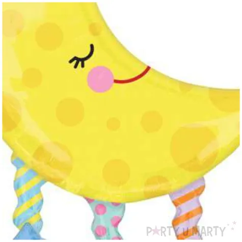 balon foliowy zaspany ksiezyc xxl amscan 38 shp