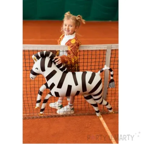 balon foliowy zebra partydeco 45 shp