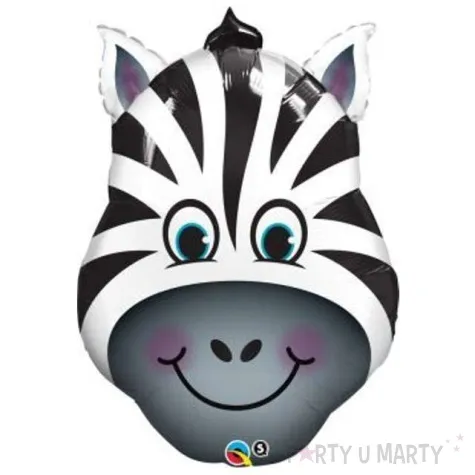 balon foliowy zebra qualatex 32 shp