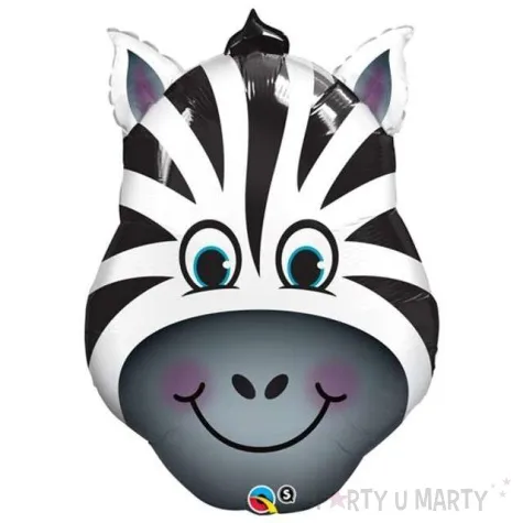 balon foliowy zebra qualatex 32 shp
