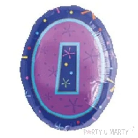 balon foliowy zero amscan 18 shp