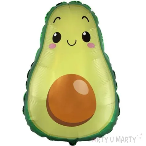 balon foliowy zielone awocado z pestka flexmetal 24 shp