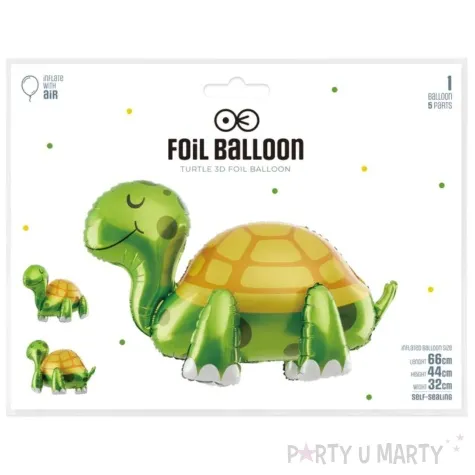 balon foliowy zolw stojacy partypal 26 shp