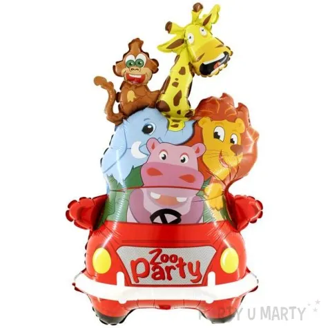 balon foliowy zwierzatka zoo party grabo 35 shp