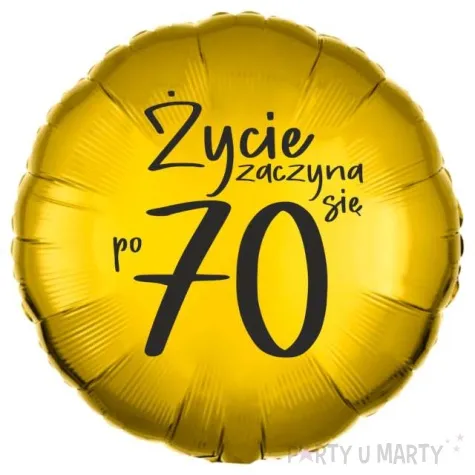 balon foliowy zycie zaczyna sie po 70 zloty 18 rnd