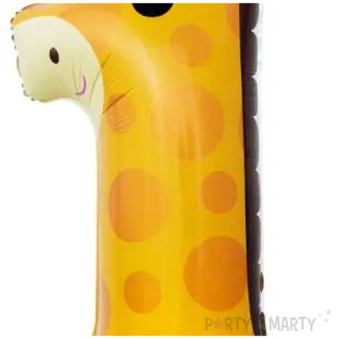 balon foliowy zyrafa cyfra 1 godan 34 shp