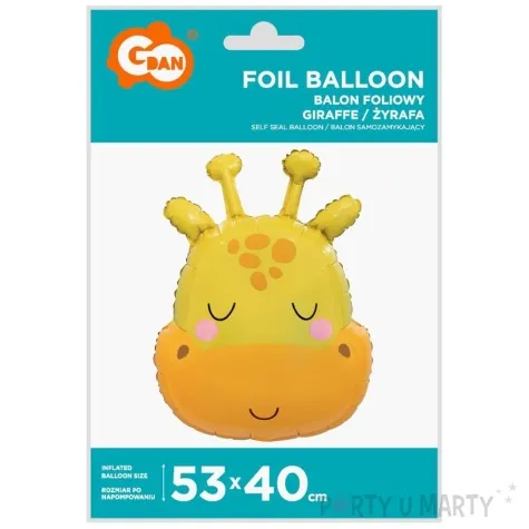 balon foliowy zyrafa godan 21 shp