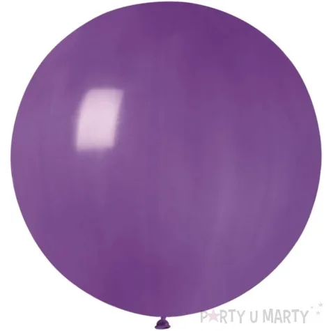 balon g220 pastel olbrzym 80 cm fioletowy gemar 31