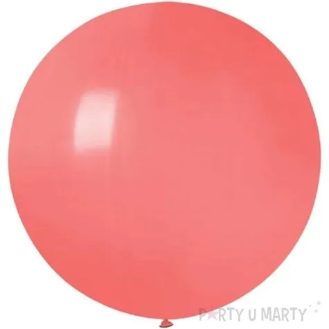 balon g220 pastel olbrzym 80 cm koralowy gemar 31