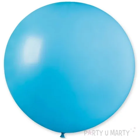 balon g30 pastel olbrzym 80 cm blekitny gemar 31