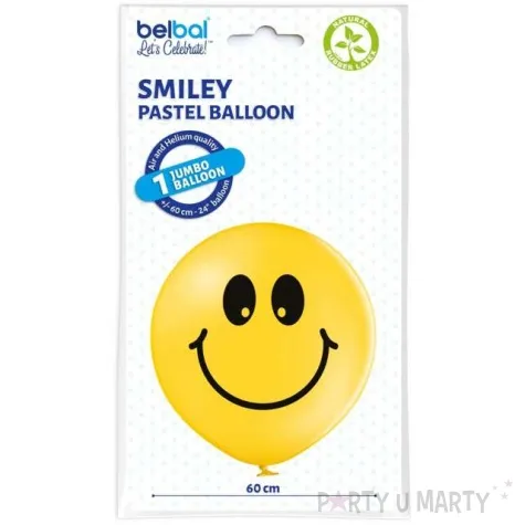 balon gigant emotka zolty belbal 24