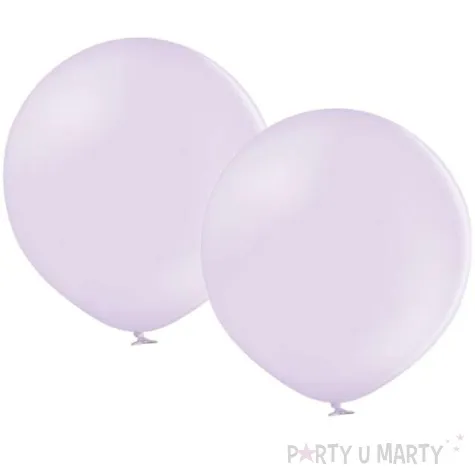 balon gigant pastelowy liliowy belbal 24 2 szt