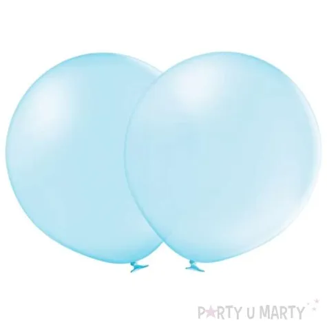 balon gigant pastelowy niebieski belbal 24 2 szt