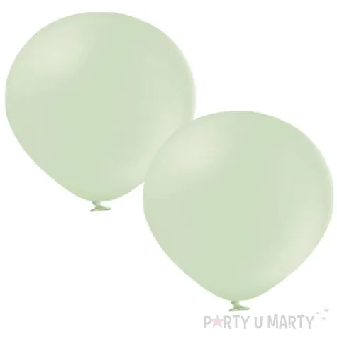balon gigant pastelowy pistacjowy belbal 24 2 szt