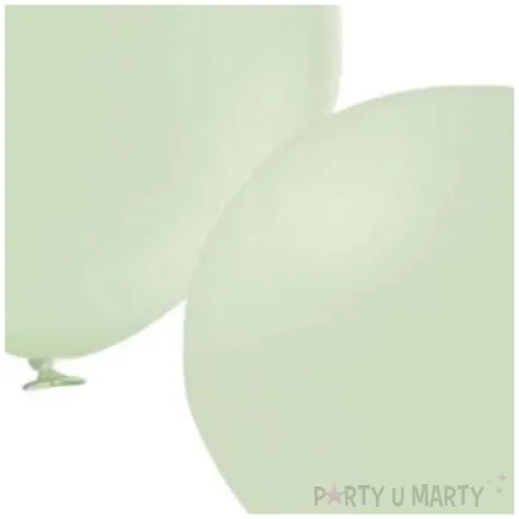 balon gigant pastelowy pistacjowy belbal 24 2 szt