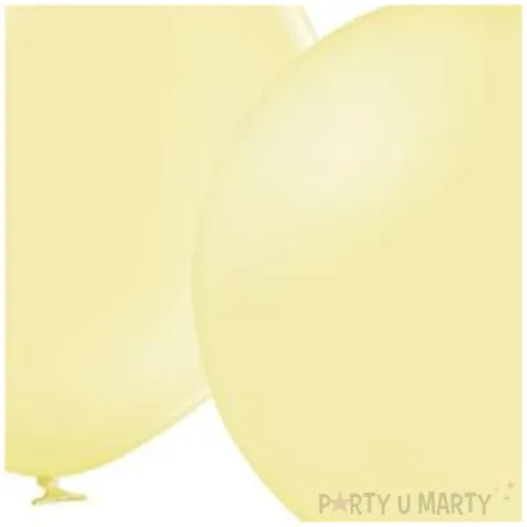 balon gigant pastelowy zolty belbal 24 2 szt