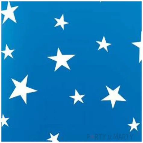 balon gwiazdki round niebieski qualatex 36 2 szt