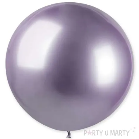 balon kula chromowana fioletowy 31 orb