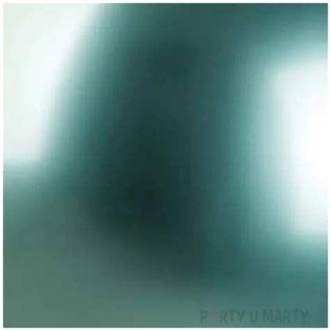 balon kula chromowana zielony 31 orb