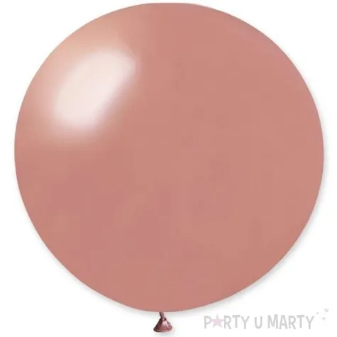 balon kula olbrzym rozowo zlota godan 31