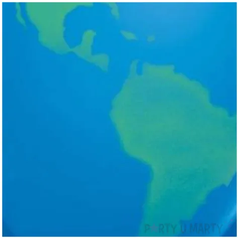 balon lateksowy kula ziemska pastel qualatex 11 25 szt